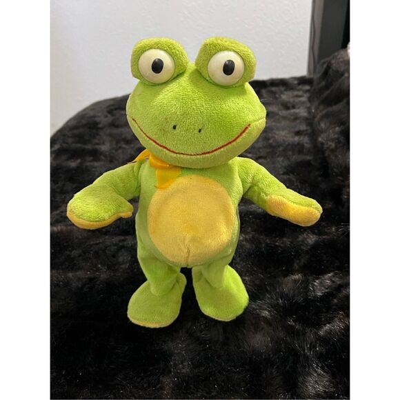 Gemmy Side Stepper Dancing Musical Frog plush - Picture 1 of 4